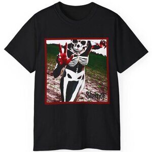 Slipknot Girl Skeleton Retro Metal Music Fan Collector Classic Graphic T-Shirt